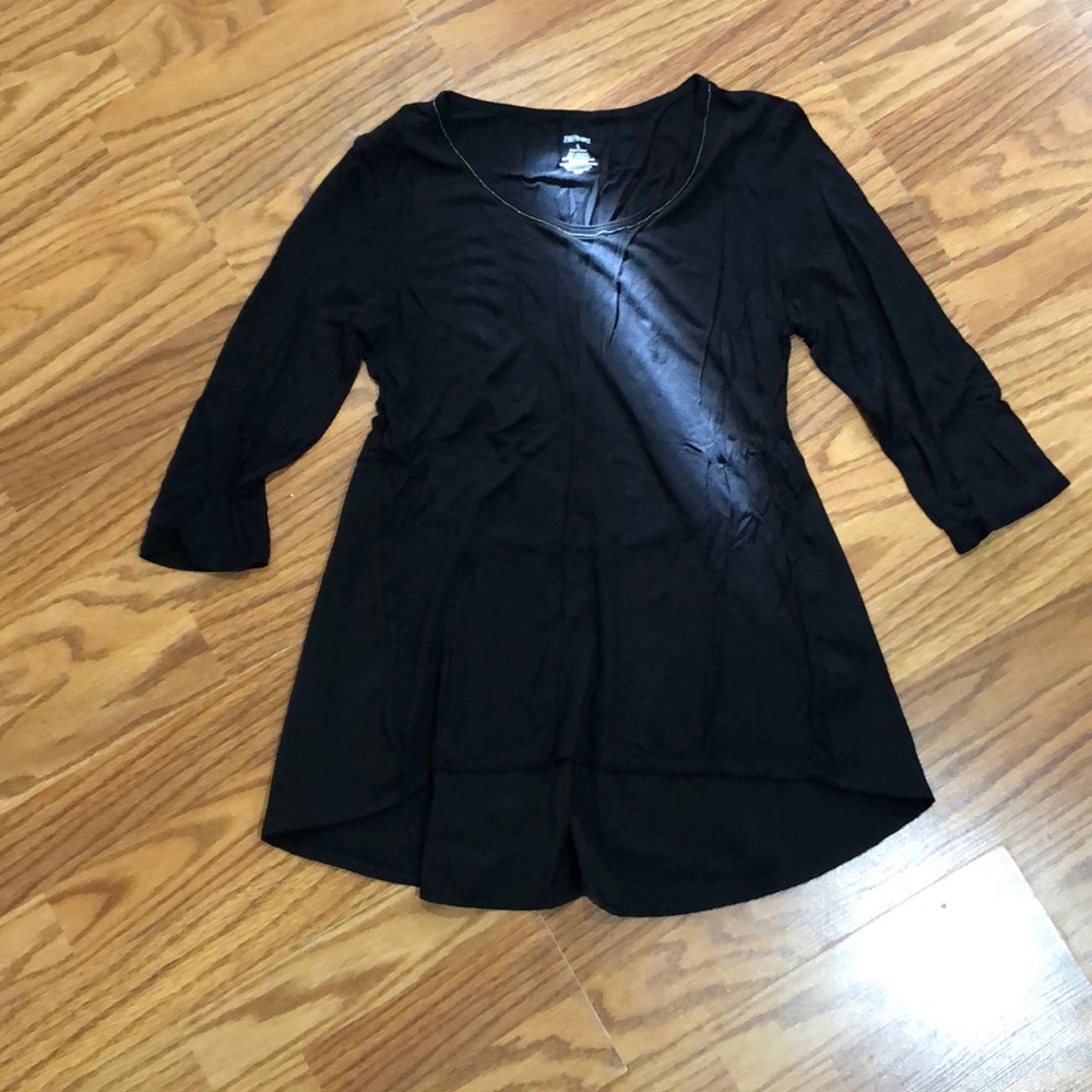 Black Tunic Top